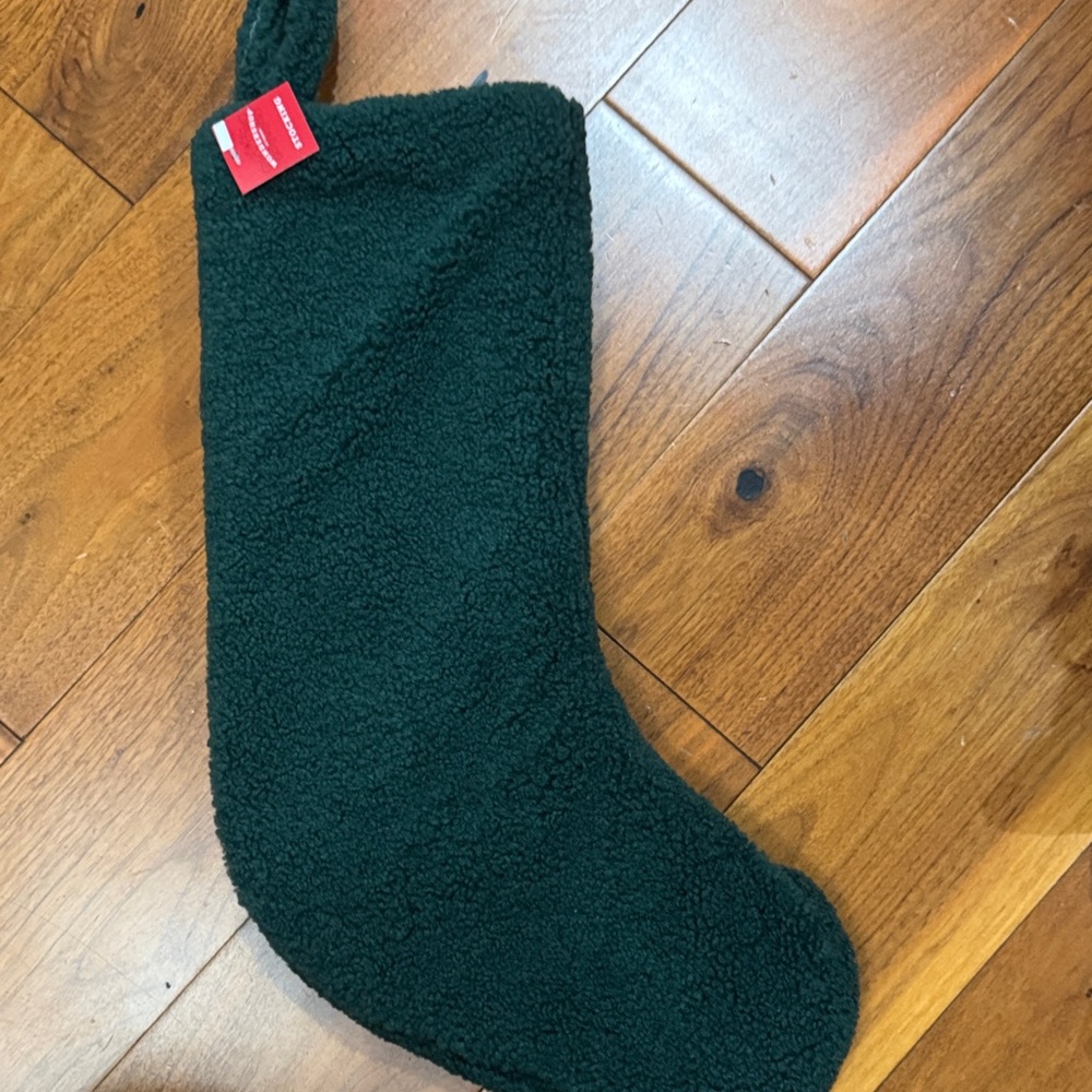 Wondershop Green Christmas Stocking